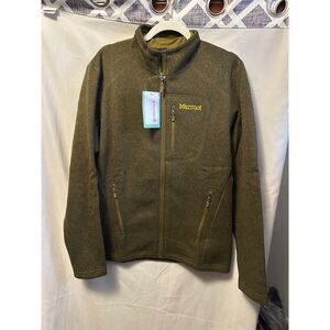 NWT Marmot Mens Drop Line Jacket Size Medium Dark Moss